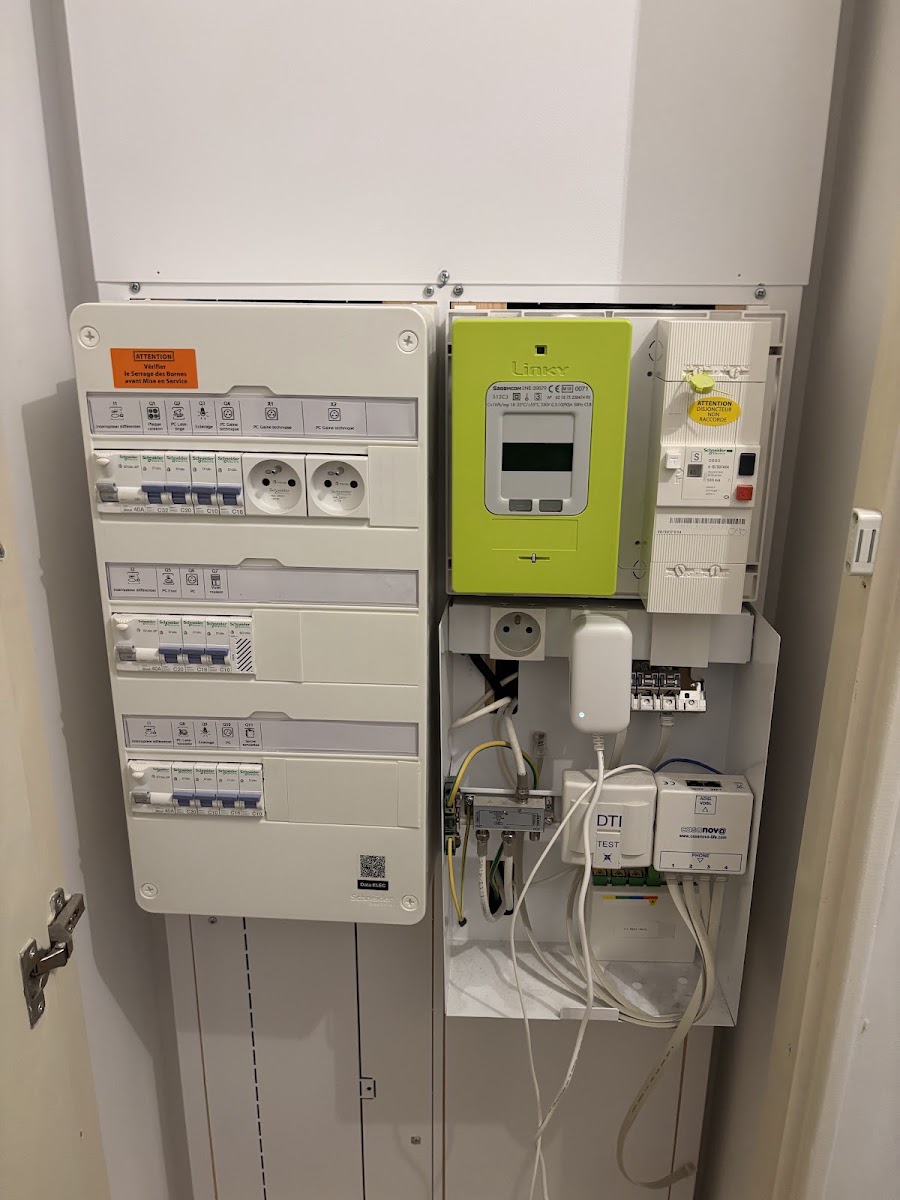 Tableau électrique installé dans un logement par SMDK ELEC